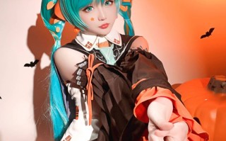 星之迟迟cos初音未来 | 星之迟迟_万圣节MIKU·初音未来cos [53P-319MB]