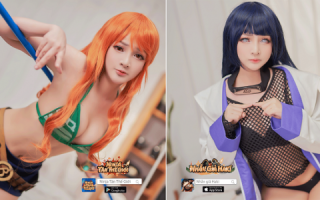 游戏《忍者Haki》中火辣的cosplay照片让兄弟们失眠