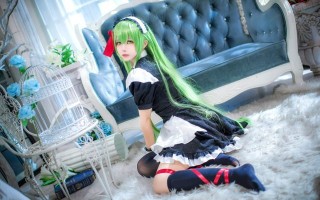 [反叛的鲁路修]菌儿rikushi- cos C.C.，翠绿迷人神秘可爱